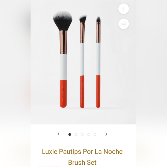 5/75$ LUXIE BEAUTY Por La Noche Brush Set - Picture 14 of 16